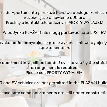 Plaza41 Prostywynajem Nadmorski Kaszmirek 公寓 *